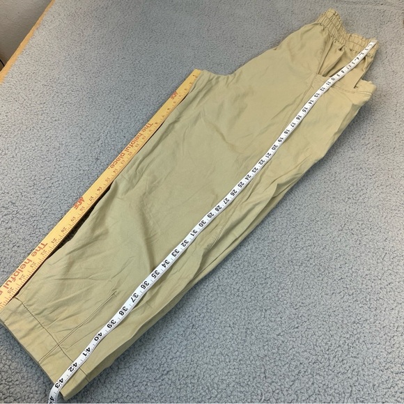 Free People Pants‎ Womens L Begie Ready to Run Cinch-Waist OB1235398 Parchment - Picture 11 of 15